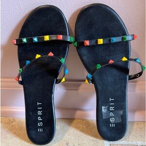 Esprit colorful strappy sandals